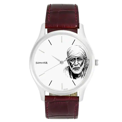"Sonata Gents Watch 77082SL04 - Click here to View more details about this Product